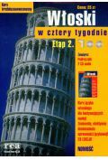 W 4  tygodnie ETAP 2 włoski (CD Gratis) REA