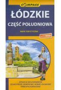 Łódzkie część południowa mapa turystyczna 1:100 000