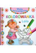 Mała dziewczynka kolorowanka - Lola.
